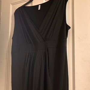 4XL Black Dress